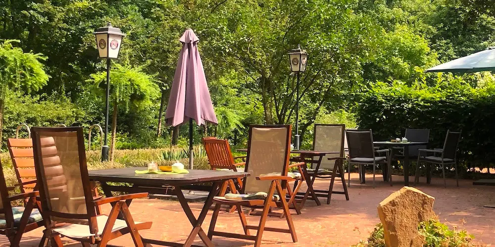 Terrasse Café Alte Schleuse